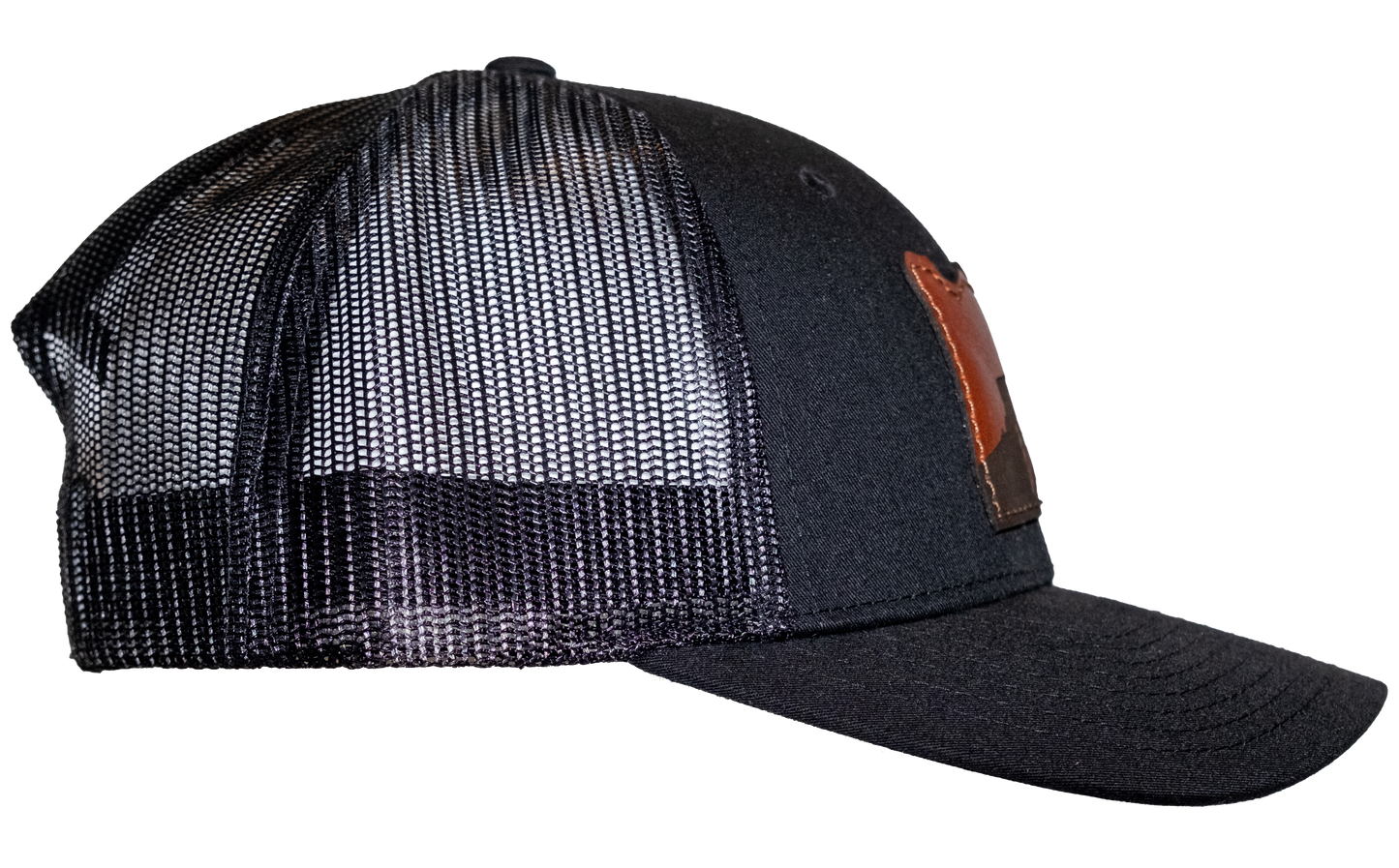 Oregon State Table Rock Leather Patch Snapback Hat