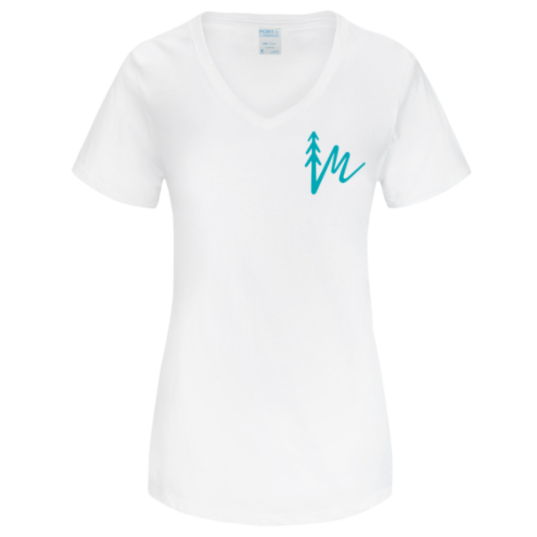 Women's Short Sleeve V-Neck