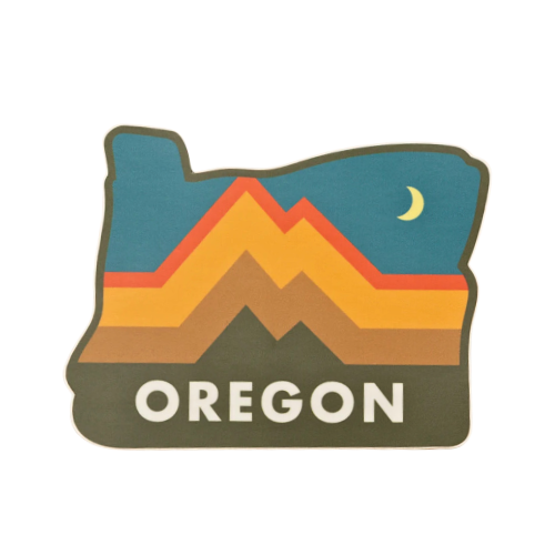 Oregon State Night Sticker