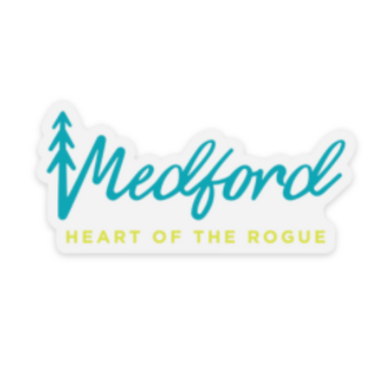 Medford Heart of the Rogue Sticker